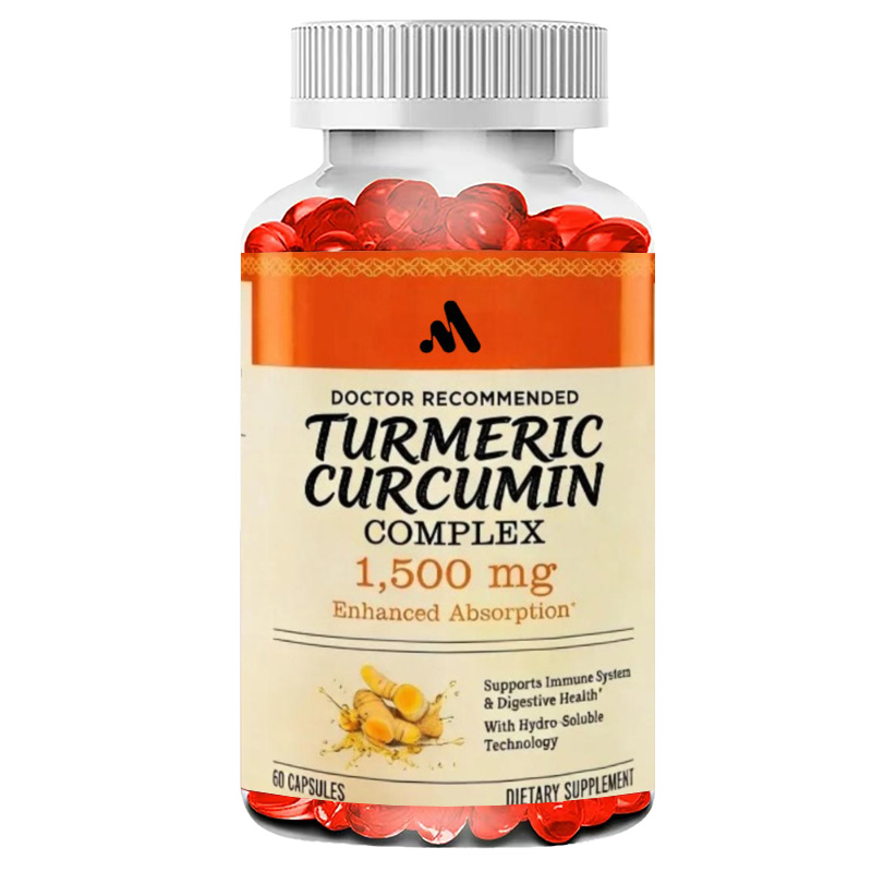 Turmeric Curcumin Capsule - Turmeric and Curcumin 1500mg for Immune