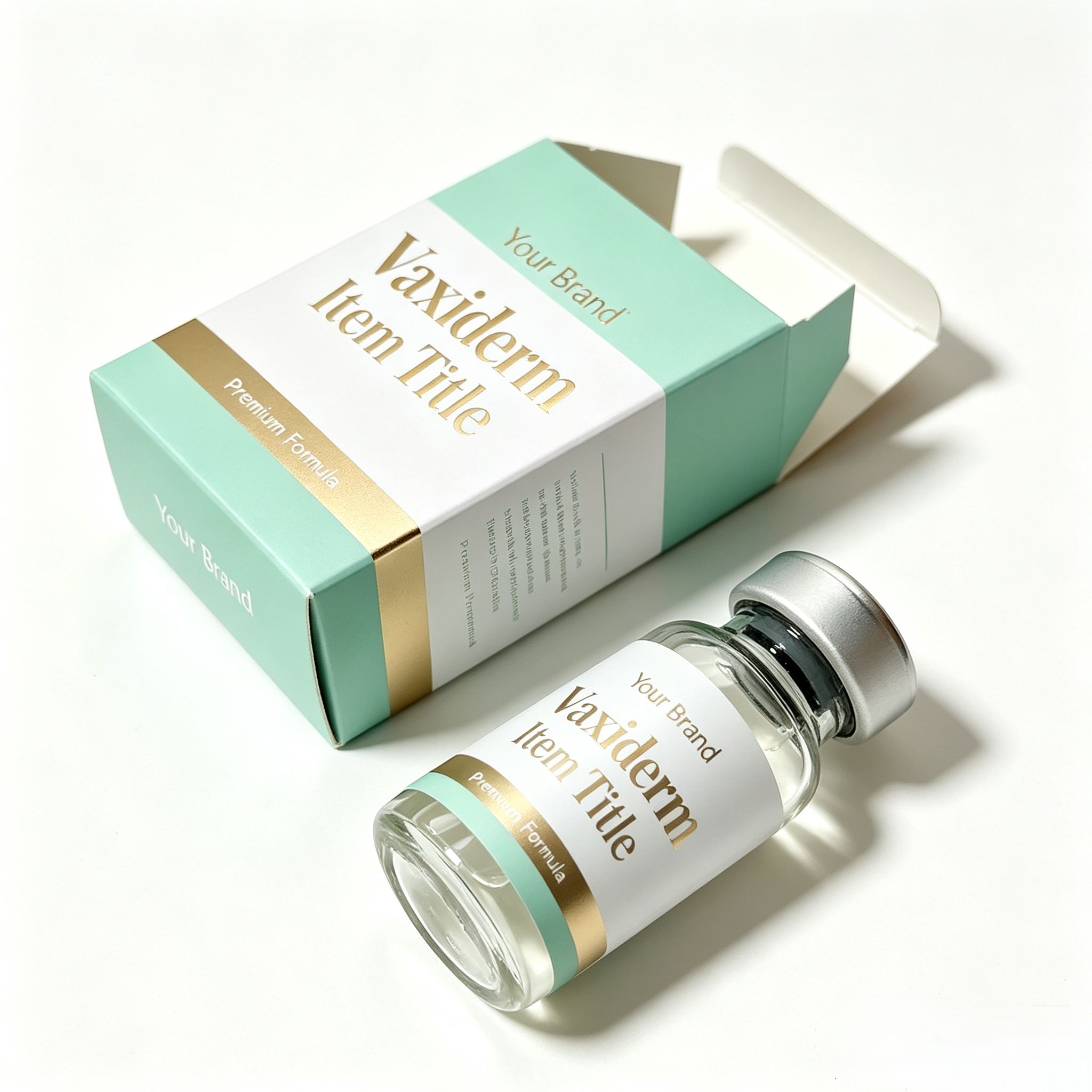 Nutrition Fitness - Custom Peptide Vial Waterproof HD Label