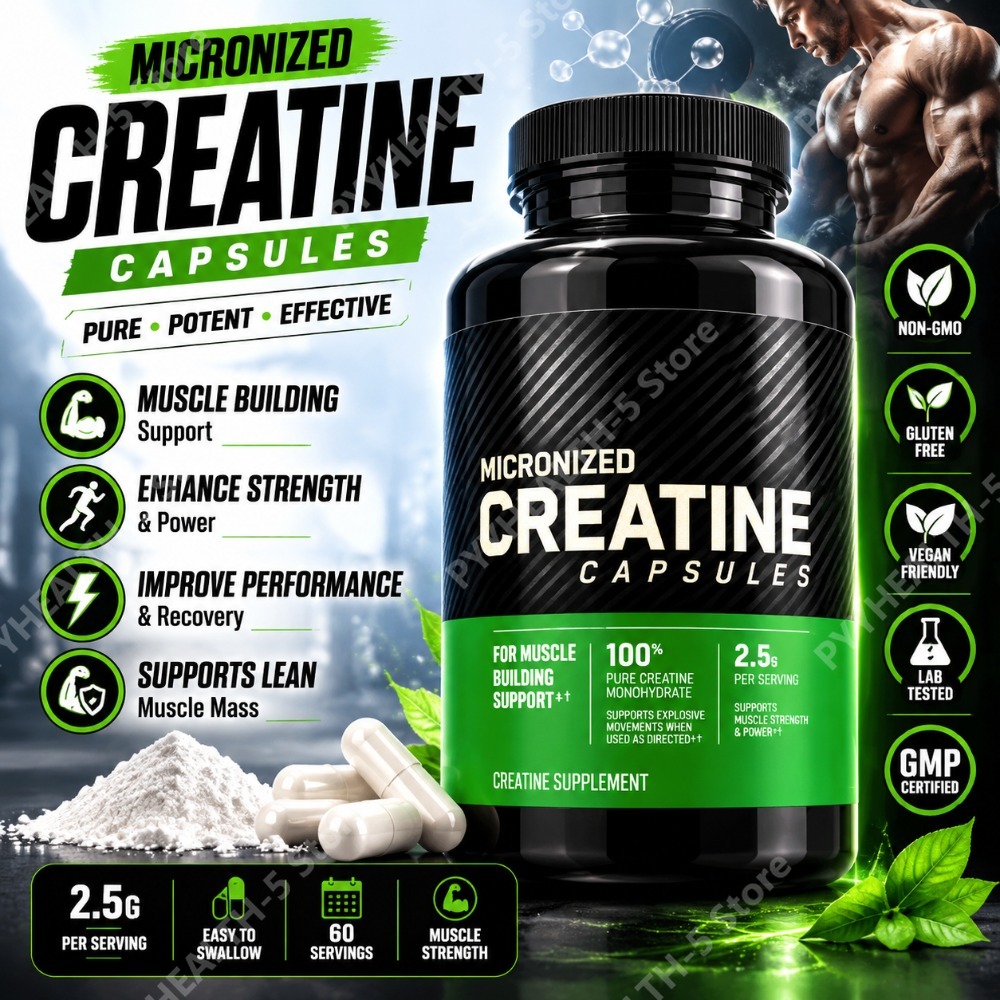 Creatine 2.5g Capsules for Adu - Nutrition Fitness recension och pris