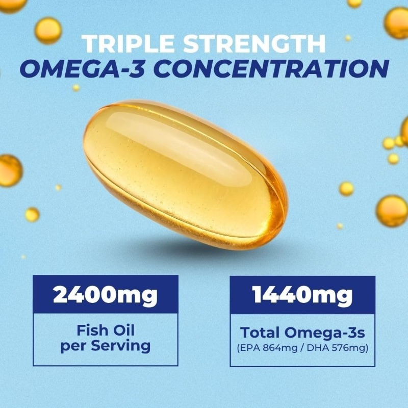 Omega-3 Fish Oil Soft Capsules - Omega 3 Fish Oil recension och pris