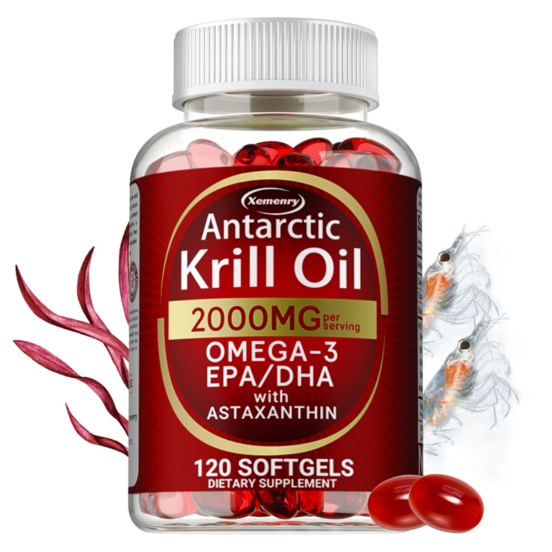Antarctic Krill Oil Capsules - - Omega 3 Fish Oil recension och pris