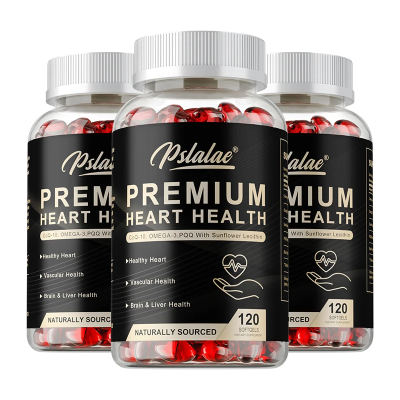 Premium Heart Health - Support - Omega 3 Fish Oil recension och pris