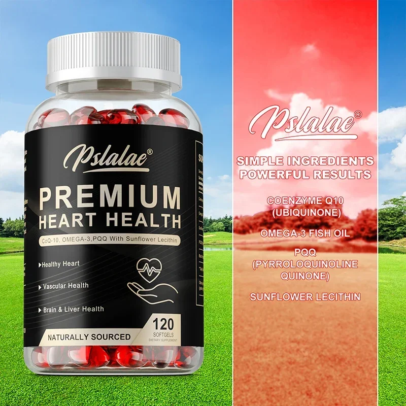 Premium Heart Health - Support - Omega 3 Fish Oil recension och pris