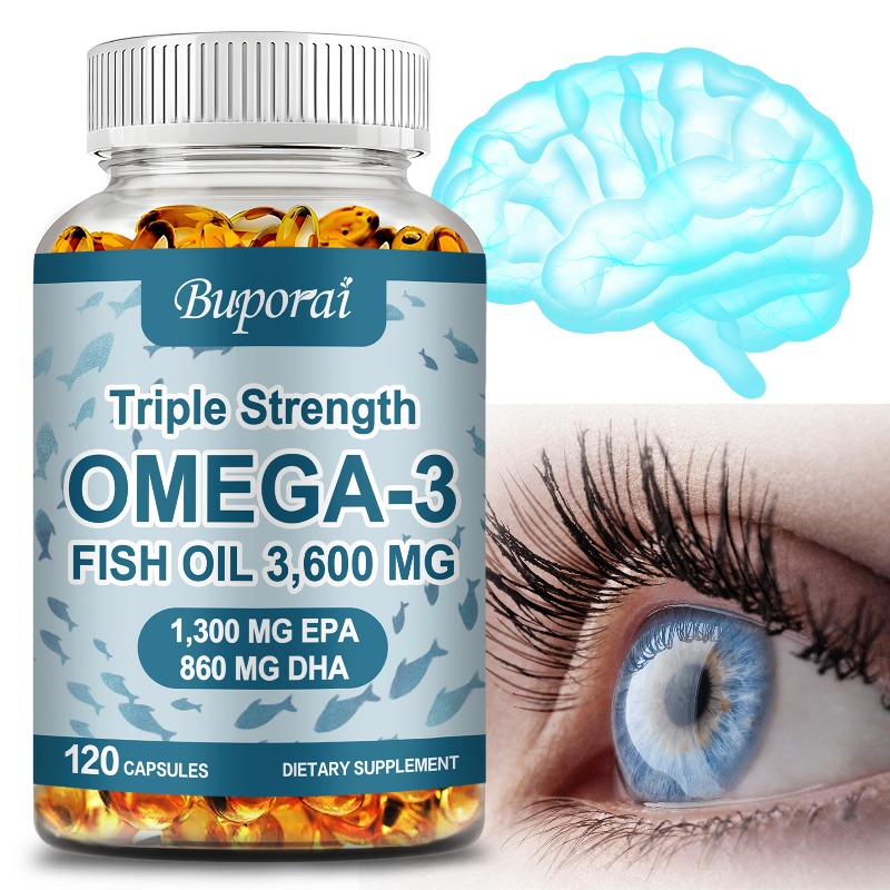 Omega 3 Fish Oil - Supports Ey - Omega 3 Fish Oil recension och pris
