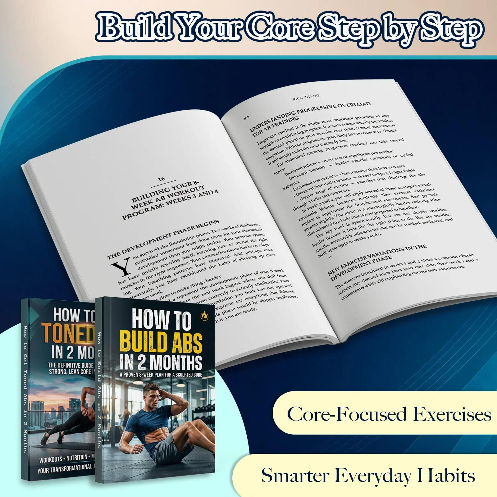 2-Book Abs Training Guide Set  - Nutrition Fitness recension och pris