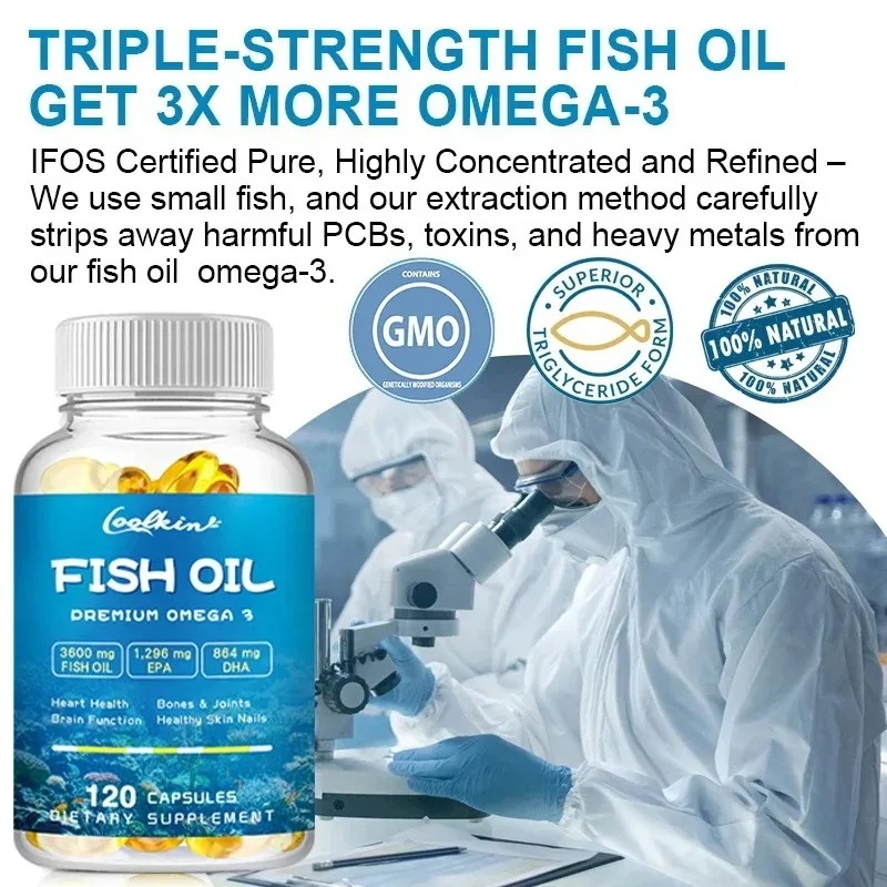 Omega-3 Fish Oil Capsules - An - Omega 3 Fish Oil recension och pris