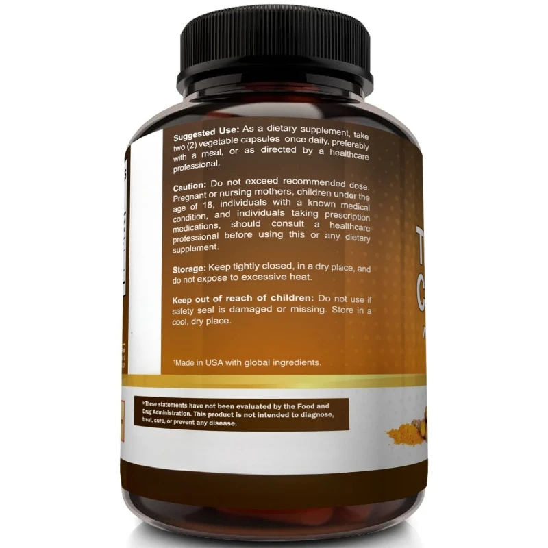 Turmeric Curcumin Supplement 1 - Turmeric Curcumin Capsule recension och pris