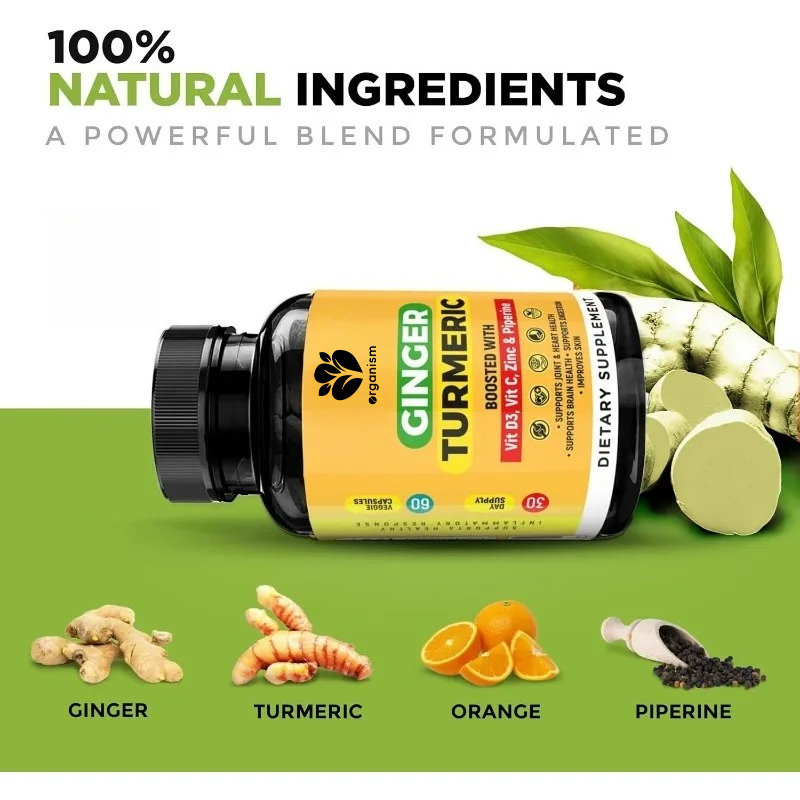 Turmeric, Piperine, Vitamin Zi - Turmeric Curcumin Capsule recension och pris
