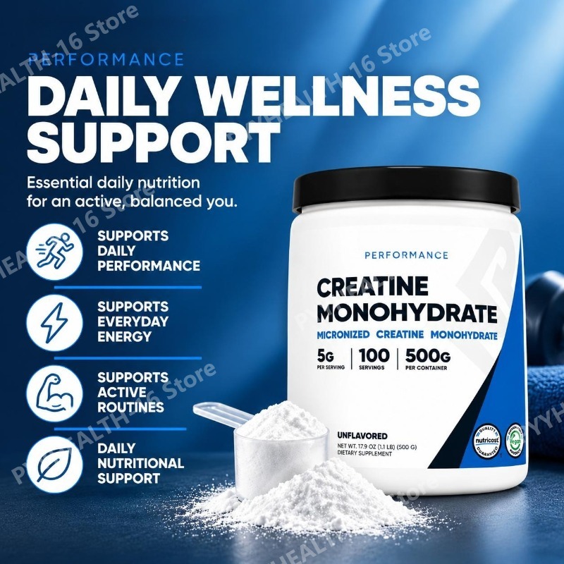 Creatine Monohydrate Powder 50 - Nutrition Fitness Supplements recension och pris