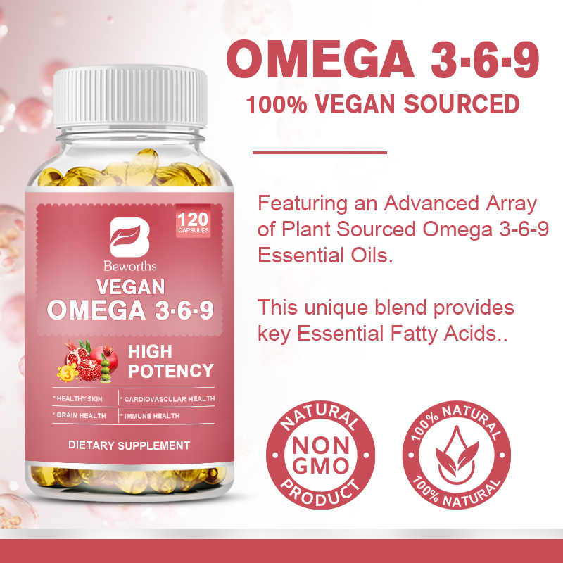 BEWORTHS Omega 3，6，9 Capsules  - Apple Cider Vinegar Pill recension och pris