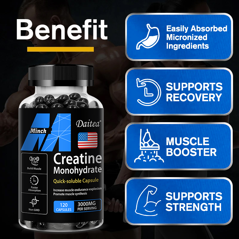 Creatine Monohydrate 3000 Mg-B - Nutrition Fitness Supplements recension och pris