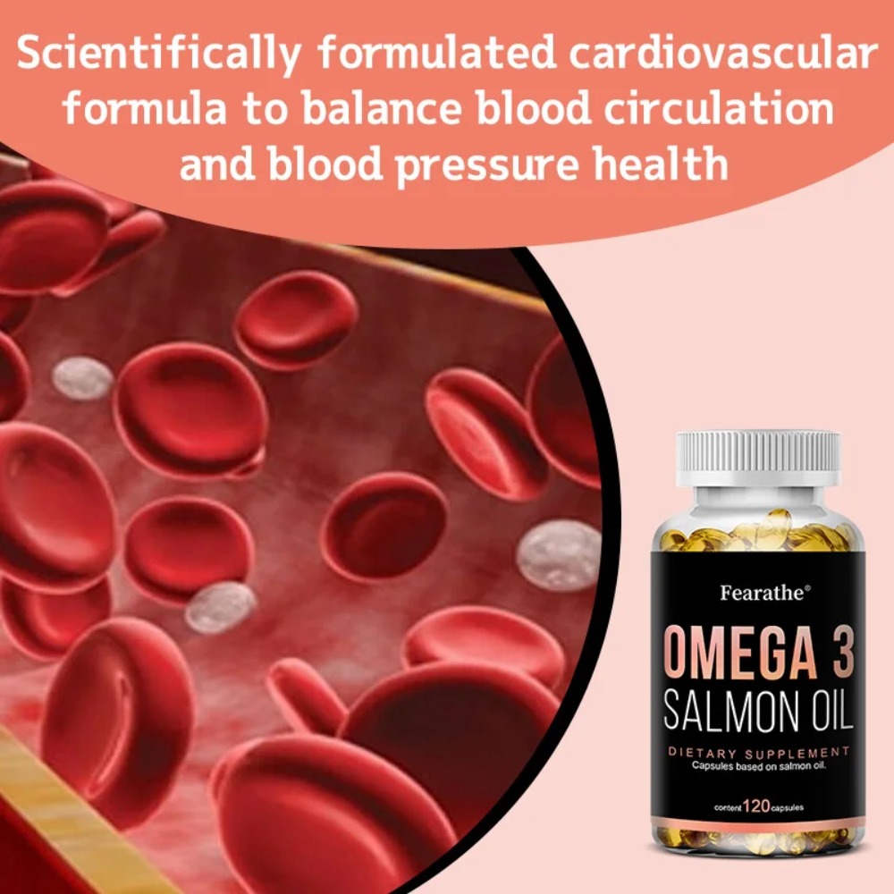 Salmon Fish Oil, 1000mg, 120 S - Omega 3 Fish Oil recension och pris